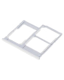 Replacement Dual Sim Card Tray Compatible with Samsung Galaxy A40 (A405 / 2019) (White)