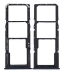 Replacement Dual Sim Card Tray Compatible with Samsung Galaxy A30S (A307 / 2019) (Black)