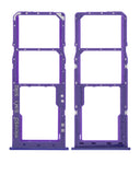 Replacement Dual Sim Card Tray Compatible with Samsung Galaxy A30S (A307 / 2019) (Violet)