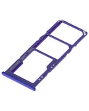 Replacement Dual Sim Card Tray Compatible with Samsung Galaxy A30S (A307 / 2019) (Violet)