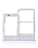 Replacement Dual Sim Card Tray Compatible with Samsung Galaxy A20E (A202 / 2019) (White)
