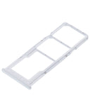 Replacement Dual Sim Card Tray Compatible with Samsung Galaxy A21S (A217 / 2020) (White)