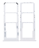 Replacement Dual Sim Card Tray Compatible with Samsung Galaxy A12 (A125 / 2020) (White)
