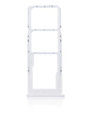 Replacement Dual Sim Card Tray Compatible with Samsung Galaxy A12 (A125 / 2020) (White)