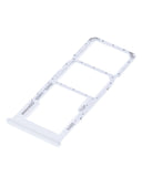 Replacement Dual Sim Card Tray Compatible with Samsung Galaxy A12 (A125 / 2020) (White)