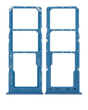 Replacement Dual Sim Card Tray Compatible with Samsung Galaxy A02 (A022 / 2020) (Blue)