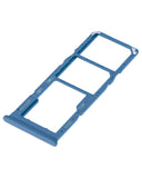 Replacement Dual Sim Card Tray Compatible with Samsung Galaxy A02 (A022 / 2020) (Blue)