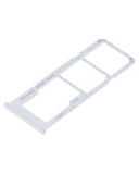 Replacement Dual Sim Card Tray Compatible with Samsung Galaxy A02 (A022 / 2020) (White)