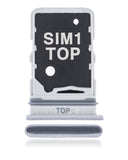 Replacement Dual Sim Card Tray Compatible with Samsung Galaxy A80 (A805 / 2019) (Ghost White)