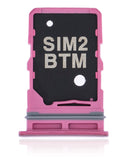 Replacement Dual Sim Card Tray Compatible with Samsung Galaxy A80 (A805 / 2019) (Pink)