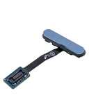 Replacement Power & Fingerprint Reader With Flex Cable Compatible with Samsung Galaxy S10E (Prism Blue)