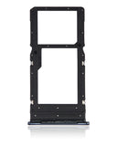 Replacement Dual Sim Card Tray Compatible with Motorola Moto G100 (XT2125-4 / 2021) (Slate Gray)