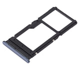 Replacement Dual Sim Card Tray Compatible with Motorola Moto G100 (XT2125-4 / 2021) (Slate Gray)