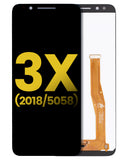 Replacement LCD Assembly Without Frame Compatible with Alcatel 3x (5058 / 2018) (Refurbished) (All Colors)