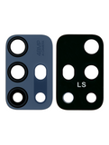 Replacement Back Camera Lens (Glass Only) With Adhesive Compatible with Motorola Moto G10 (XT2127-2 / 2021) (Blue)