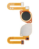 Replacement Fingerprint Reader With Flex Cable Compatible with Motorola Moto G10 (XT2127-2 / 2021) (Aurora Gray)