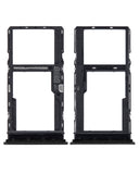 Replacement Dual Sim Card Tray Compatible with Motorola Moto G30 (XT2129 / 2021) (Phantom Black)