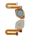 Replacement Fingerprint Reader With Flex Cable Compatible with Motorola Moto G20 (XT2128 / 2021) (Breeze Blue)