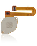 Replacement Fingerprint Reader With Flex Cable Compatible with Motorola Moto G20 (XT2128 / 2021) (Breeze Blue)