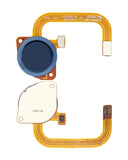 Replacement Fingerprint Reader With Flex Cable Compatible with Motorola Moto E (XT2052 / 2020) (Midnight Blue)