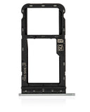 Replacement Sim Card Tray Compatible with Motorola Moto G Power (XT2117 / 2021) (Polar Silver)