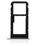 Replacement Sim Card Tray Compatible with Motorola Moto G Power (XT2117 / 2021) (Polar Silver)