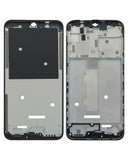 Replacement Mid-Frame Housing Compatible with Motorola Moto G30 (XT2129 / 2021) (Phantom Black)