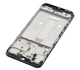 Replacement Mid-Frame Housing Compatible with Motorola Moto G30 (XT2129 / 2021) (Phantom Black)