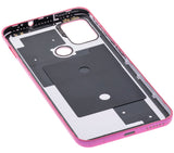 Replacement Back cover Glass Compatible with Motorola Moto G20 (XT2128 / 2021) (Flamingo Pink)