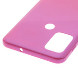 Replacement Back cover Glass Compatible with Motorola Moto G20 (XT2128 / 2021) (Flamingo Pink)