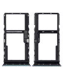 Replacement Dual Sim Card Tray Compatible with Motorola Moto G20 (XT2128 / 2021) (Breeze Blue)