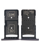 Replacement Sim Card Tray Compatible with Motorola Droid Turbo 2 (XT1585 / XT1580 / XT1581 / 2015) (Black)