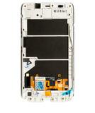 Replacement LCD Assembly With Frame Compatible with Motorola Droid Ultra (XT1080 / 2013) / Droid Maxx (XT1080M / 2013) (Refurbished) (White)