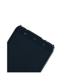 Replacement LCD Assembly With Frame Compatible with Motorola Droid Turbo (XT1254 / 2014) / Moto Maxx (XT1225) (Refurbished) (Black)