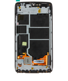 Replacement LCD Assembly With Frame Compatible with Motorola Droid Turbo (XT1254 / 2014) / Moto Maxx (XT1225) (Refurbished) (Black)