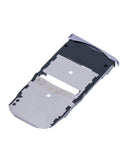 Replacement Sim Card Tray Compatible with Motorola Moto Z Force Droid (XT1650-02 / 2016) (Black)