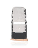 Replacement Sim Card Tray Compatible with Motorola Moto Z Force Droid (XT1650-02 / 2016) (Rose Gold)