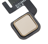 Replacement Home Button Flex Cable Compatible with Motorola Moto Z Droid (XT1650 / 2016) (Gold)