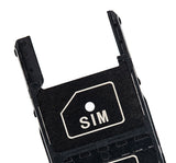 Replacement Sim Card Tray Compatible with Motorola Moto Z Play Droid (XT1635 / 2016) (Black)