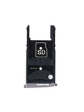 Replacement Sim Card Tray Compatible with Motorola Moto Z Play Droid (XT1635 / 2016) (Black)