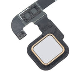 Replacement Home Button With Flex Cable Compatible with Motorola Moto Z Play Droid (XT1635 / 2016) (White)