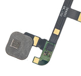 Replacement Home Button With Flex Cable Compatible with Motorola Moto Z Play Droid (XT1635 / 2016) (White)