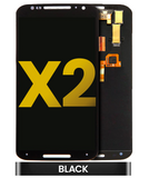 Replacement LCD Assembly Without Frame Compatible with Motorola Moto X2 (XT1096 / 2014) (Refurbished) (Black)