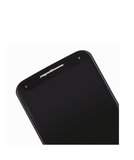 Replacement LCD Assembly With Frame Compatible with Motorola Moto X2 (XT1096 / 2014) (Refurbished) (Black)