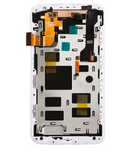 Replacement LCD Assembly With Frame Compatible with Motorola Moto X2 (XT1096 / 2014) (Refurbished) (White)