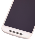 Replacement LCD Assembly With Frame Compatible with Motorola Moto G2 (XT1064 / XT1068 / XT1069 / 2014) (Refurbished) (White)