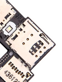 Replacement Sim Card Reader Flex With Board Compatible with Motorola Moto G2 (XT1068 / 2014) (Dual Sim)