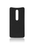 Replacement Back cover Glass Compatible with Motorola Moto X Style (XT1572 / 2015) (Black)