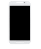 Replacement LCD Assembly Without Frame Compatible with Motorola Moto G3 (XT1540 / XT1543 / XT1548 / 2015) (Refurbished) (White)