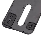 Replacement Back cover Glass Compatible with Motorola Moto G3 (XT1540 / 2015) (Black)